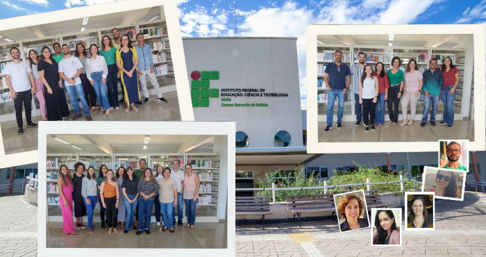 Dos 45 técnicos administrativos do Câmpus Aparecida de Goiânia, 35 têm cursos de pós-graduação, sendo que 32 investiram ou estão investindo em suas carreiras após o ingresso no IFG Dos 45 técnicos administrativos do Câmpus Aparecida de Goiânia, 35 têm cursos de pós-graduação, sendo que 32 investiram ou estão investindo em suas carreiras após o ingresso no IFG